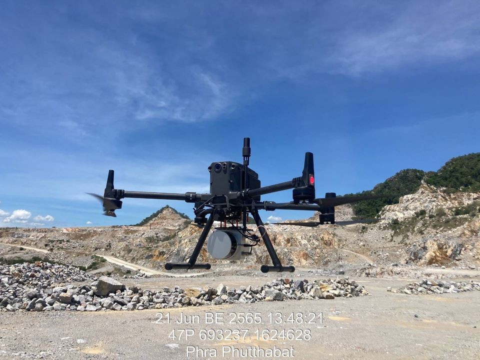 최신 회사 사례 UAV LiDAR 스캐닝 시스템 Geosun GS-130X 광산용 애플리케이션